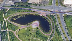 Voyage d'essai GNSS : Lake