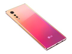 Le LG Velvet (photo) a été l&#039;un des derniers smartphones LG commercialisés. (Source de l&#039;image : LG)