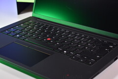 Le clavier du Lenovo ThinkPad P14s Gen 6 Intel (image source : Benjamin Herzig)