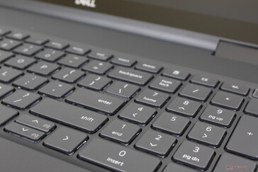 Les touches du Numpad sont de la même taille que les touches principales du clavier QWERTY