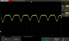 50% de luminosité : 240 Hz DC dimming