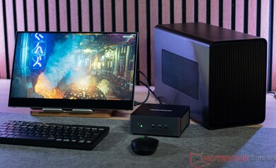 Minisforum Venus Series UM790 Pro avec un Razer Core X et une Nvidia GeForce RTX 3060 Ti