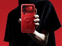 Xiaomi 18 Pro Max en édition limitée, version rouge transparente
