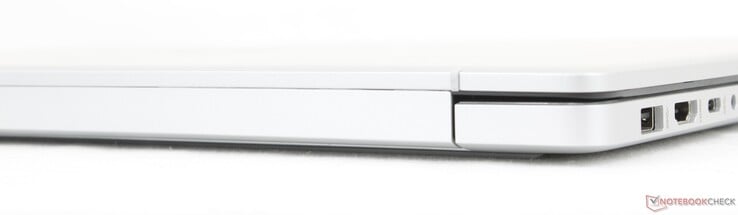 Arrière : Pas de ports