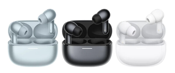 Les Redmi Buds 8 Pro sont disponibles en trois couleurs.