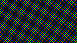 Matrice de sous-pixels de l'écran OLED du Xiaomi 17T