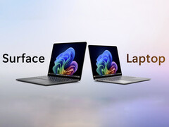 Le Surface Laptop 7 Intel series fait bonne figure lors des premiers tests d'autonomie. (Source de l'image : Microsoft - édité)