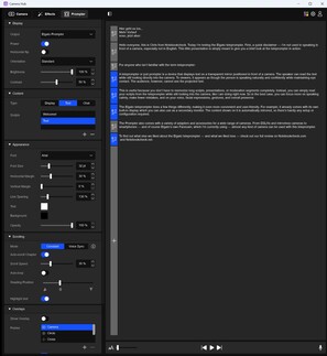 Afficher un texte défilant via Elgato Camera Hub