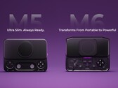 L'Abxylute M5 présente un design ultra-fin, tandis que le M6, doté d'une poignée ergonomique amovible, est plus épais.