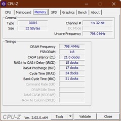 Mémoire CPU-Z