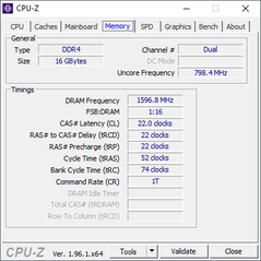 Mémoire CPU-Z