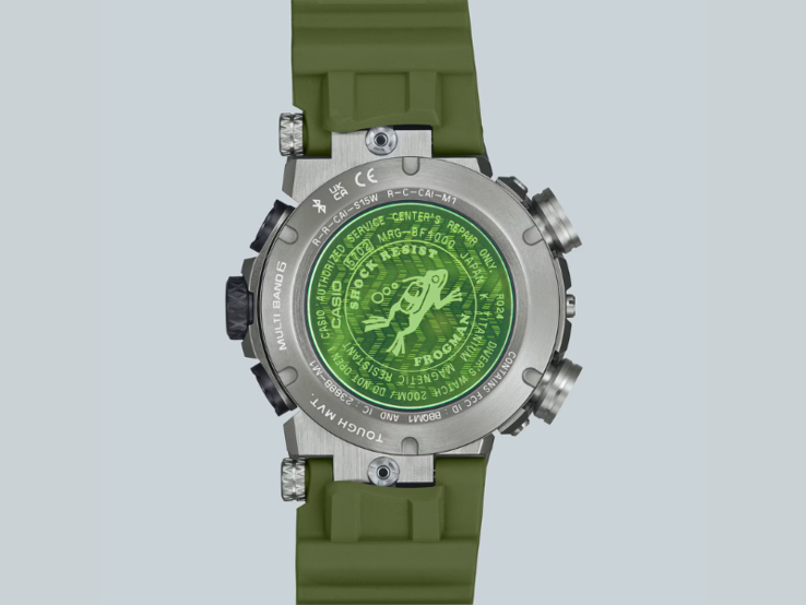 La montre Casio MRGBF1000RG3. (Source de l'image : Casio)