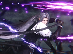 Sephiroth en action dans Final Fantasy VII : Ever Crisis.