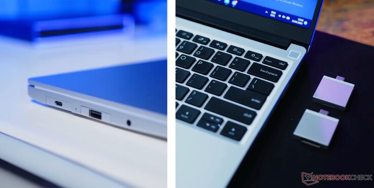 DockFrame utilise les mêmes modules de port que le Framework Laptop (Image source : Notebookcheck)