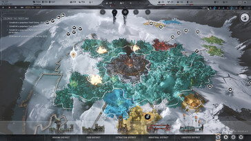 Une image représentant une interface dans Frostpunk 2.
