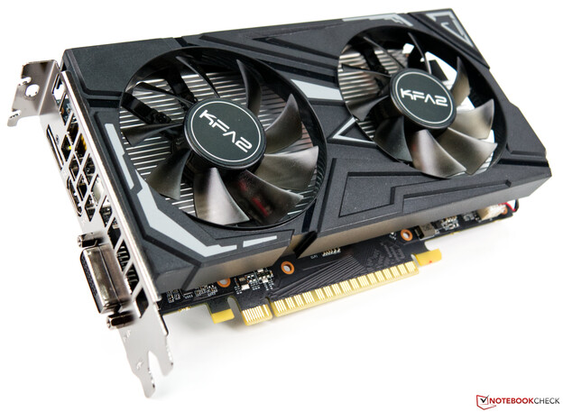 La dernière carte graphique GTX de bureau que nous avons examinée était la GTX 1650 Super (Source de l'image : Notebookcheck)