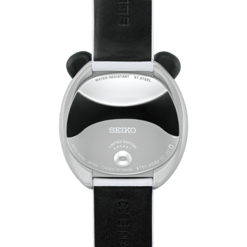 Le chronographe panda Seiko power design project en blanc