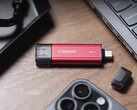 Le double SSD portable de Kingston est proposé à partir de 97 $. Photo : une image promotionnelle du disque dur. (Source de l'image : Kingston)