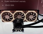 Le refroidisseur de CPU AIO de Noctua présenté au Computex 2025. (Source de l'image : Computerbase)