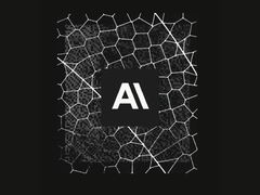 Illustration du site web d'Anthropic avec le logo d'Anthropic en haut.