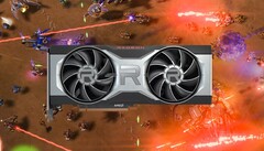 La Radeon RX 6700 XT a enregistré 89 FPS en Crazy 1440p sur le benchmark AotS. (Image source : AMD/AotS - édité)
