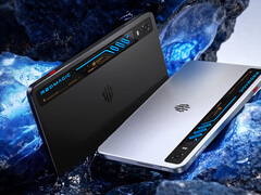 La nouvelle tablette de jeu RedMagic sera équipée d'un écran OLED à 185 Hz. Sur la photo : les deux coloris disponibles pour cette tablette.
