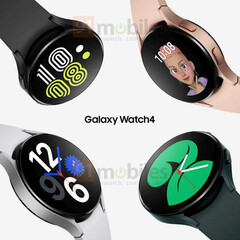 La Galaxy Watch 4 sera disponible en plusieurs étuis et tailles. (Image source : 91Mobiles)