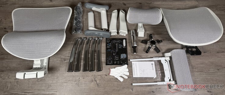 Contenu de la livraison du Sihoo Doro C300