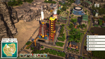 Une image représentant une fusée dans Tropico 5.