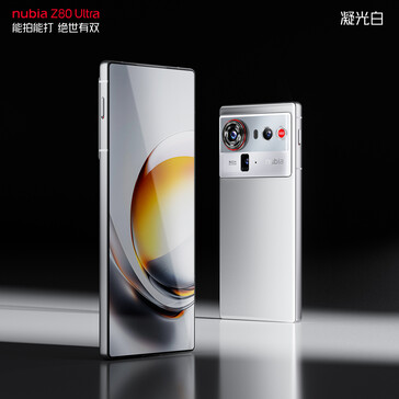 Couleur blanche du téléphone (Image source : Nubia)