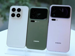 Les trois smartphones de nouvelle génération de Xiaomi côte à côte. (Source de l&#039;image : Xiaomi)