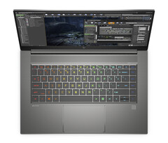 Le HP ZBook Studio G8 est doté d'une carte graphique Nvidia RTX A5000, d'un Core i9 de 11e génération, d'un éclairage RVB par touche et d'un écran DreamColor 4K de 120 Hz (Source : HP)