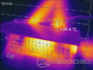 Les trois grilles de l'évacuation de la ventilation du Zephyrus G15 2020.