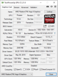 Asus TUF Gaming FX705DT - GPU-Z.