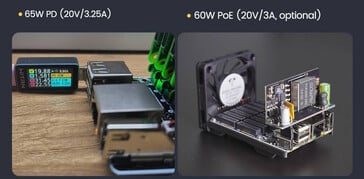 L'alimentation est assurée par PoE ou USB. (Source de l'image : Sipeed)