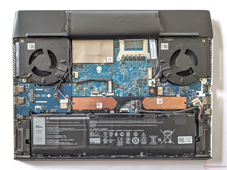 Alienware m15 R4 - Options de maintenance