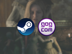 Captures d'écran des deux jeux Remothered, avec les logos Steam et GOG en haut.