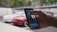 Fonction clé du téléphone Tesla. (Source de l'image : Tesla)