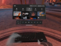 La mise à jour logicielle Oculus v37 inclut la prise en charge de Apple Magic Keyboard. (Image source : Oculus)