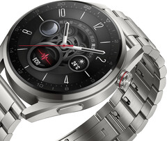 La Watch 3 Pro semble identique au modèle de l&#039;année dernière. (Image source : Huawei)