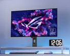 Le premier moniteur de jeu WOLED 540 Hz d'Asus sera doté d'un revêtement TrueBlack Glossy, comme le ROG Strix OLED XG32UCWMG illustré ici. (Source de l'image : Asus)