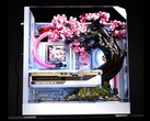 Le PC personnalisé Cherry Bloom est doté de pétales en alliage de titane thermosensibles.
