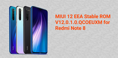 Il s'agit de la première mise à jour de l'EEE pour le site Redmi Note 8. (Source de l'image : Xiaomi)