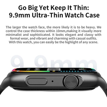 La smartwatch de Lenovo est assez fine