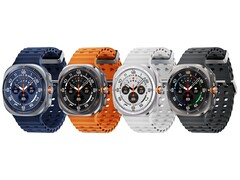 Galaxy La Watch Ultra 2 serait équipée d'une batterie 35 % plus grande que celle de la Watch Ultra Galaxy présentée ici.