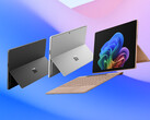 La Surface Pro 12 dans les trois coloris annoncés par les rumeurs.
