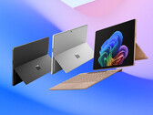 La Surface Pro 12 dans les trois coloris annoncés par les rumeurs.