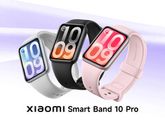 Le Smart Band 10 Pro contient un module GPS intégré et résiste à l'eau à 5 ATM.