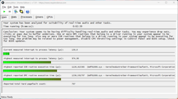 LatencyMon - Vue d'ensemble