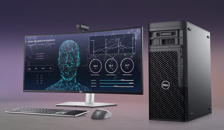 Station de travail en tour Dell Precision 7875 (Source : Dell)